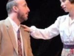 Scene from SLAYING THE DRAGON, with Jason Switzer and Teresa Eickel